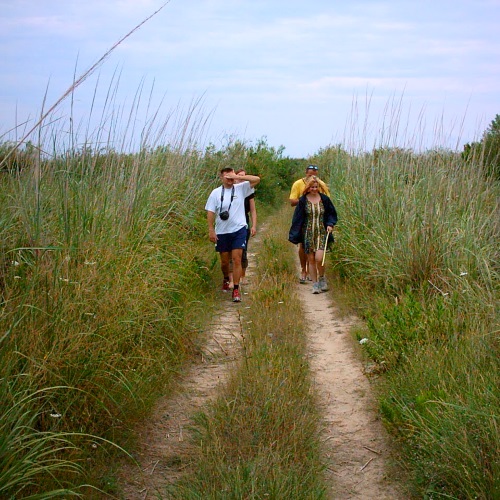 Hike to lighthouse