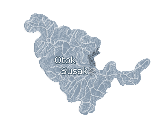 Mapa otoka Suska