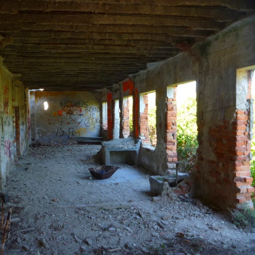 Abandoned military outpost